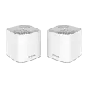D-Link COVR-X1863 Meshrouter Wi-Fi 6 3-pakning Dualband 1800 Mbps Hvit