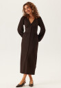 Bubbleroom Structure Button Midi Dress