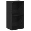  Bokhylle Svart eik 40 x 30 x 77 cm Konstruert tre