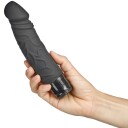 baseks Classic Realistisk Dildovibrator       - Svart