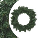 vidaXL Julekrans Grønn Ø 50 cm PVC