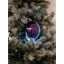 Europalms Led Snøball 8cm, Lilla 5x
