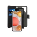 Puro Samsung Galaxy A42 5G Puro Wallet Detachable 2-In-1 Deksel - Svart