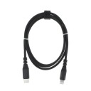 DACOTA PLATINUM USBC-LIGHTNING KABEL 1M, SVART