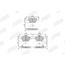 Bremseklosser JURID 573980J