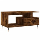  Salongbord røkt eik 90x49x45 cm konstruert tre 8721012113282