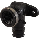 Uponor Q&E Dekselvinkel PPSU 16 mm RP 1/2" L=43 mm for PE-Xa Rør
