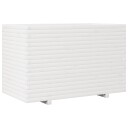 Plantekasse hvit 110x60x72 cm heltre furu