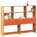  Hodegavl med oppbevaring voksbrun 150 cm heltre furu 8721158396723