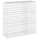 vidaXL Gabion med 5 mm tråd og 10x10 cm mesh 150x50x150 cm