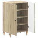 vidaXL Sko Skap ALKMAAR 59,5 x 39,5 x 90 cm Konstruert tre Sonoma eik