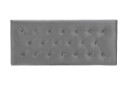 Taston Sengegavl 141x61 cm   Grå
