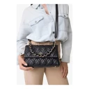 GUESS Maxine Flap Crossbody   Black   ONE SIZE