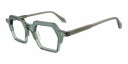 Databriller Lucille fra eo Selection Grønn acetate Rund Large
