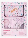 Miniland Squirrel Babystellesett Rosa