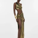 Roberto Cavalli Dame Kjoler Gul M,