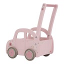 Little Dutch Little Dutch - Gåvogn Bil - Pink - Pink - ONE SIZE