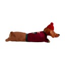 Little&Bigger Seasons Classics Dachs Teddy med Genser Side-Eye XL
