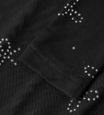 Name It Genser - Mesh - NkfFrestin - Black/Bow - Name It - 7-8 år (122-128) - Genser - Svart