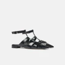 Scarosso Dame Sko Svart 39 1/2 EU,