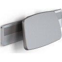 Pressalit Care Plus ryggstøtte sideveis justerbar 38,5x20,9 cm hvit