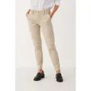Part Two Dame Bukser Beige S,