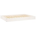 Vidaxl Hundeseng Hvit 91.5X64X9 cm Heltre Furu