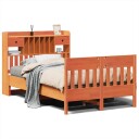  Sengeramme uten madrass brun 135x190 cm heltre furu 8721158620644