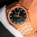 Paul Rich Frosted Star Dust II Rose Gold PR20212 - Herre - 43 mm - Analog - Kvarts urverk - Mineralglas