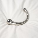 Sinful G&P Rustfritt Stål Dildostimulator 24 cm - Sølv - Sølv