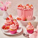 Mix For Enchanted Cream Med Jordbærsmak Fra Funcakes | Slikkepott.No