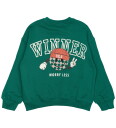 The New Alpine Green Paul Oversize Collegegenser 5-6 år