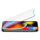 Spigen EZ Fit Glas.tR Skjermbeskytter 2-pakning for iPhone 13/13 Pro - Anti-fingeravtrykk, Case Friendly