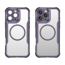 Hurtel Leading Series MagSafe silikonetui for iPhone 16 Pro Lilla