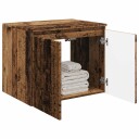  Vegghengt Badskap Gammelt tre 62,5 x 44,5 x 50 cm