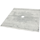 DUSJAVLØPSMANSJETTER gray 375x375 mm