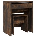  Sminkebord med krakk røkt eik 60x40x113,5 cm