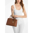 Michael Kors Md Satchel   Brown   ONE SIZE