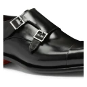 Santoni Herre Sko Svart 41 EU,