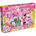Lisciani Dobbeltsidet Puslespill 60 Brikker Minnie Mouse