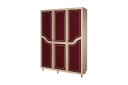 Garderobe Gillberga 135 cm   Brun/Rød
