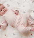 Cam Cam Body I/e - Slå-Om - Milla - Classic+ Striper Rose - Cam Cam - 56 - Langermet Body Hvit Rosa