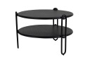 Brafab Blixt salongbord Svart 65 cm Svart