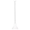vidaXL Hengelampe 25 W hvit rund 28,5 cm E27