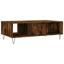 vidaXL Salongbord røkt eik 104x60x35 cm konstruert tre