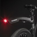 Rockbros Vinge Dnb8001bk Med Rødt Led-Lys - Svart