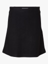Selected Femme Woon High Waisted Short Wool Skirt Sort S