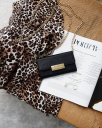 Kensington Clutch Saffiano Black