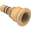 Geberit Mepla Overgang Med Indvendigt Gevind D=16 Mm Rp=3/8" - (10 Stk.)