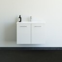 Dansani Mido+ møbelpakke, 81x36,5 cm, hvit høyglans